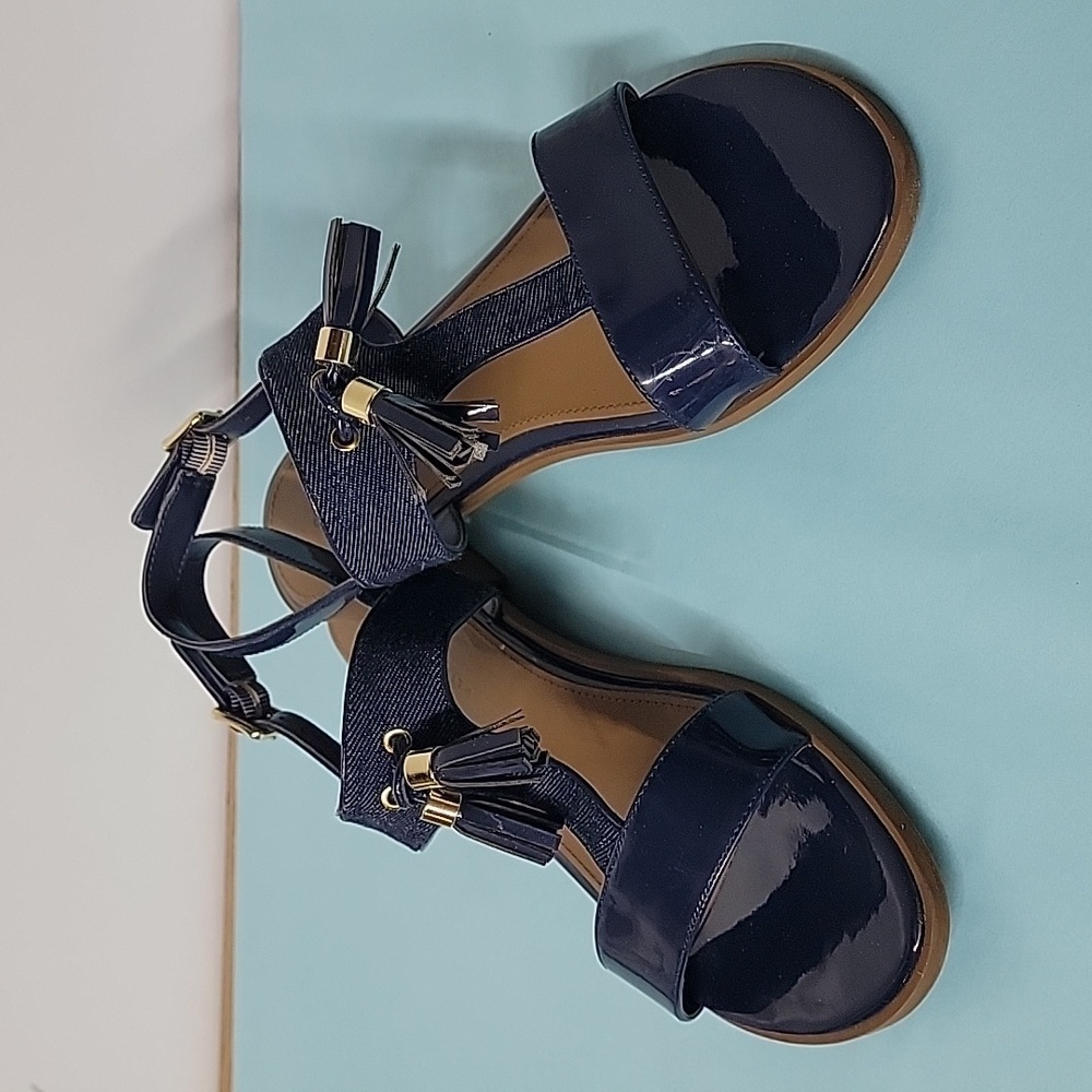 Charles & Keith Adjustable Strap with Tassel Detail Vacation Sandals Size EU 41